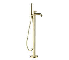 Смеситель напольный AQUAme Siena AQM6218BG Золото шлифованное 