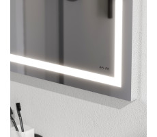 Зеркало с LED-подсветкой AM.PM Gem M91AMOX1001WG Серебристый 