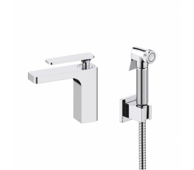 Смеситель для раковины с гигиеническим душем Timo Torne 4360/00G хром хром 