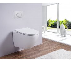 Унитаз-подвесной ESBANO AMAPOLA ESUPAMAPW белый матовый Унитаз-подвесной ESBANO AMAPOLA ESUPAMAPW белый матовый