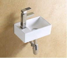 Умывальник CeramaLux 9048GTR белый 