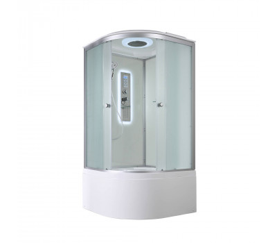 Душевая кабина AvaCan D5090 LED матовый Хром 