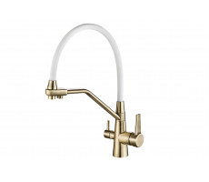 Смеситель для кухни ZORG STEELHAMMER SH 903-8 BRONZE бронза Смеситель для кухни ZORG STEELHAMMER SH 903-8 BRONZE бронза