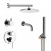 Комплект на 3 потребителя Cox PAINI, для ванны/душа, хром 78CRSET36911SHBATH 