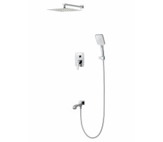 Душевая система встраиваемая WONZON & WOGHAND FLEX Хром WW-88939072-CR Душевая система встраиваемая WONZON & WOGHAND FLEX Хром WW-88939072-CR