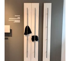 Полотенцесушитель электрический Antrax Teso ECTSV150001T/BCOR хром 