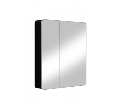 Зеркало-шкаф CONTINENT Eltoro black LED 760х850 МВК114 