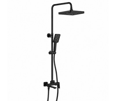 Душевая система FRAP F2484-6, черный 