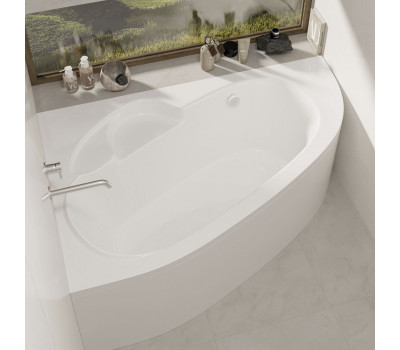 Ванна акриловая Alba Spa Katrina асимметричная левая 170х110 ВАС029030Л100 