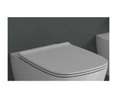 Сиденье для унитаза GLOBO Genesis GN020.BI микролифт Сиденье для унитаза GLOBO Genesis GN020.BI микролифт