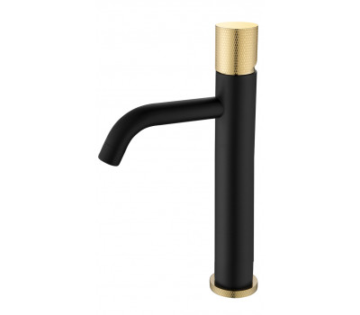 Смеситель STICK для умыв. выс. BLACK TOUCH GOLD Boheme 122-BG.2 