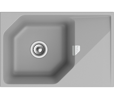 Мойка Rivelato LOCUS 75 1-чаш 750*500 LS-75 grigio metallizzat Мойка Rivelato LOCUS 75 1-чаш 750*500 LS-75 grigio metallizzat