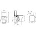 Напольного унитаза Ideal Standard Tesi AquaBlade T008701 (бачок и сиденье отдельно)