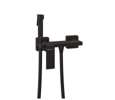 Гигиенический душ со смесителем Knotlor FHS02S0BL черный матовый 