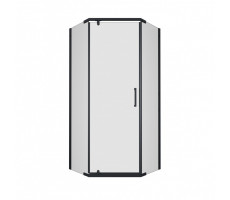 Душевая ширма Дека-Блэк, 100х100, пятиугольник  Triton Щ0000062934 