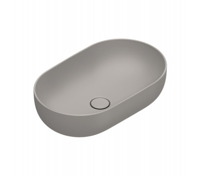 Раковина 60x37 h16 накладная Catalano Sfera 522610032 Tortora Satinato Раковина 60x37 h16 накладная Catalano Sfera 522610032 Tortora Satinato