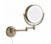 Зеркало косметическое электрическое с подсветкой Bronze de Luxe FLORENCE 12201BR бронза 