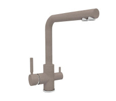 Смеситель для кухни с подключением фильтра Florentina АЛЬДО 333.40H.2123.107, песочный 