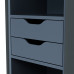 Шкаф-колонна подвесной AM.PM Inspire V2.0 M50ACHX0406GM Графит матовый 