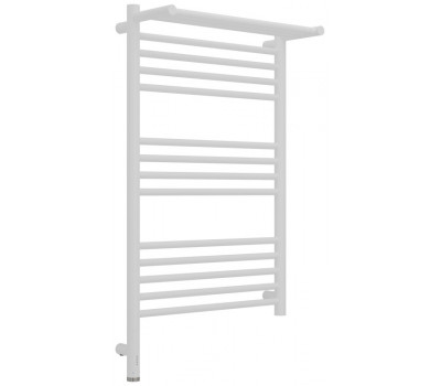 Полотенцесушитель Сунержа Богема 3.1 с 1 полкой 532*215*924 нижнее слева МЭМ цвет-белый матовый 30-6006-8050 