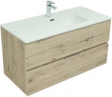 Тумба с раковиной Aquanet Алвита new 100 2 ящ. цв.дуб веллингтон белый (274135) Тумба с раковиной Aquanet Алвита new 100 2 ящ. цв.дуб веллингтон белый (274135)