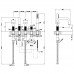 Смеситель для ванны GESSI Inciso 58140#031 Хром 