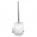 Щетка для унитаза WasserKRAFT Leine K-5000 WHITE 5027W белый матовый/хром 