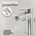 Смеситель для раковины Hansberge H1044C хром 