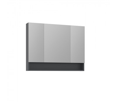 Зеркальный шкаф ORKA Malta 100 антрацит матовый 3001311  Зеркальный шкаф ORKA Malta 100 антрацит матовый 3001311