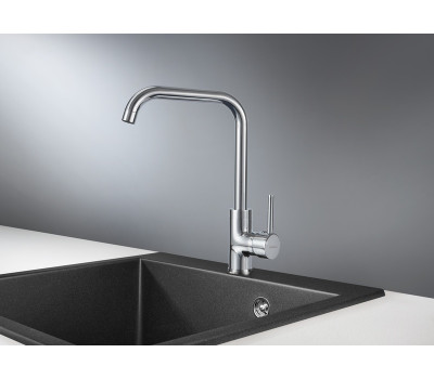 Смеситель для кухни GRANULA 0041, ХРОМ 