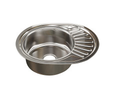 Мойка из нержавеющей стали MIXLINE ML 45x57 528190 хром Мойка из нержавеющей стали MIXLINE ML 45x57 528190 хром