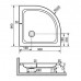 Комплект прямоугольник: RGW PA-045 + RGW SDR-10 + RGW SP-23 350804528-11, 79211000-01, 30140123-01  