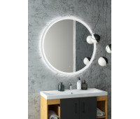 Зеркало с подсветкой ART&MAX Napoli AM-Nap-800-DS-F-White 