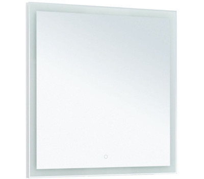 Зеркало Aquanet Гласс 80 белый LED 