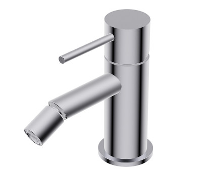 Смеситель для биде Ritmonio Diametro35 PR52BA201IX Нержавейка 