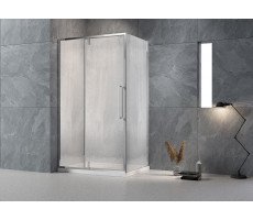 Душевой угол Veconi Rovigo RV-034R, 1100х800х1950 хром, стекло дождь Душевой угол Veconi Rovigo RV-034R, 1100х800х1950 хром, стекло дождь