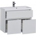 Тумба с раковиной Aquanet Латина 80 белый (Classica) 00281150 Тумба с раковиной Aquanet Латина 80 белый (Classica) 00281150