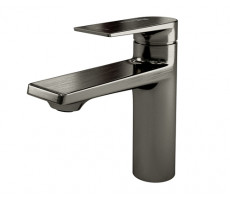 Смеситель для раковины WasserKRAFT Wiese 8400 8403 оружейная сталь 