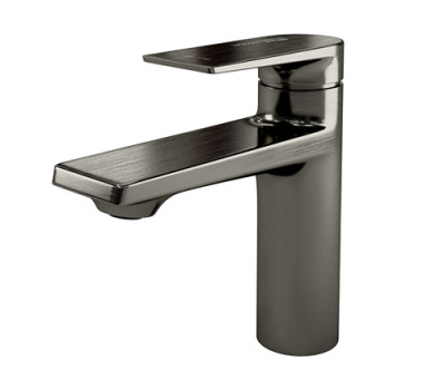 Смеситель для раковины WasserKRAFT Wiese 8400 8403 оружейная сталь 