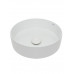 AQUAme AQM5012 Раковина накладная круглая белый глянцевый 