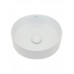 AQUAme AQM5012 Раковина накладная круглая белый глянцевый 