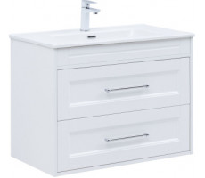 Тумба под раковину Aquanet Бостон new 80 белый сатин 00306368 Тумба под раковину Aquanet Бостон new 80 белый сатин 00306368