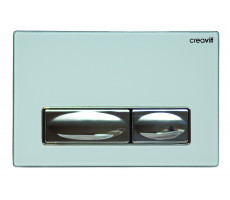  Кнопка для инсталляции белая стекло CREAVIT GP4001.00 Белый 