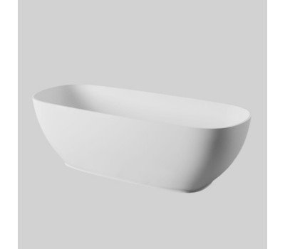 Ванна отдельностоящая из искуиственного камня Livingtec 170х70 Artceram HOOP ACW002 01 Белый 