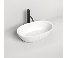 Раковина накладная Salini Sofia 1101206SM S-stone Белый матовый 