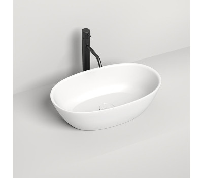 Раковина накладная Salini Sofia 1101206SM S-stone Белый матовый Раковина накладная Salini Sofia 1101206SM S-stone Белый матовый