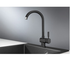 Смеситель для кухни GRANULA ST-31, ЧЁРНЫЙ 