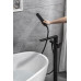 Смеситель для ванны Allen Brau Infinity 5.21009-31 (с внутренней частью) черный матовый 