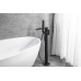 Смеситель для ванны с душем Allen Brau Infinity 5.21009-31 черный матовый (с внутренней частью) 