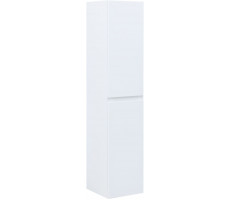 Шкаф-пенал Aquanet Слим 35 белый сатин